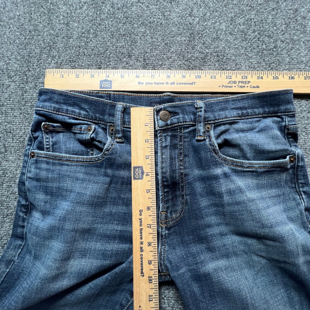 Lucky Brand 223 Straight Leg Jeans Mens 31x32 Blue Medium Wash Fade - Picture 4 of 13